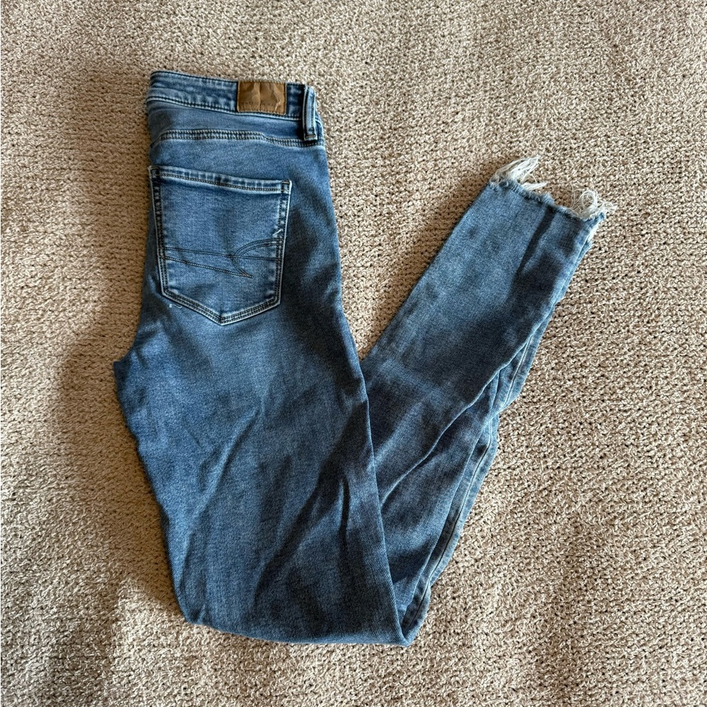 American Eagle Cozy Next Level Stretch High rise jegging 4 X-Long